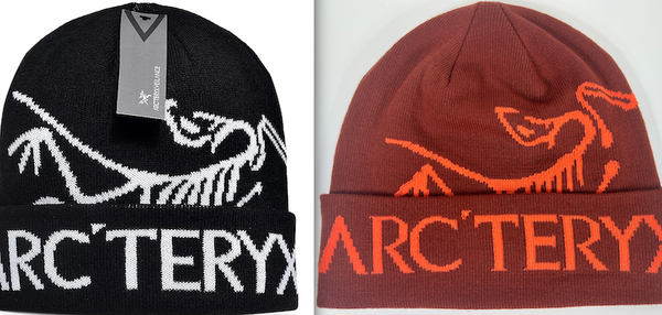 Real vs Fake Arc’teryx Beanie