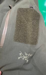 Fake Arc'teryx LEAF Cold WX Gen 2 patch velcro