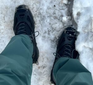 Arc'teryx Acrux with Microspikes