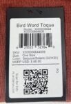 Real arc'teryx bird word tag