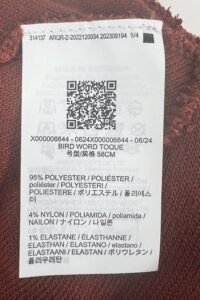 Real arc'teryx bird word toque