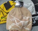 Fake Arc'teryx Bird Word Toque Cream