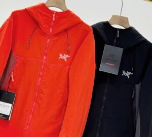 Fake Arc'teryx Atom Hoody Red and Black