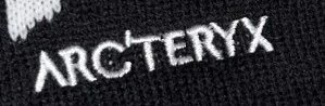 fake arcteryx grotto stitching