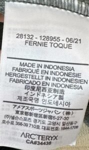 fake bird word label