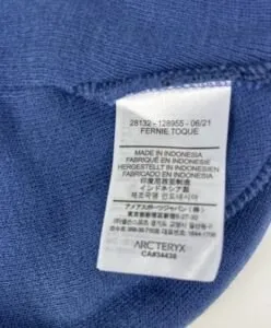 Fake Arc'teryx Bird Head Toque inside tag 3