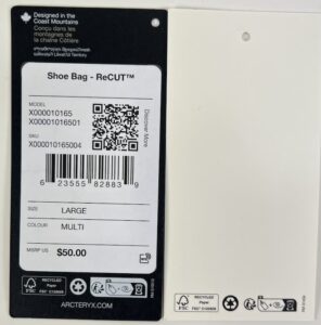 Arc'teryx Shoe Bag - ReCUT
