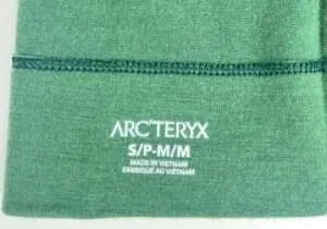 Real Arcteryx Rho Lightweight toque Size