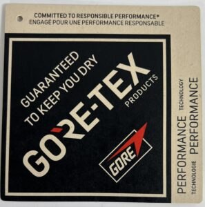 Real Arc'teryx Beta SL Gore-tex tag