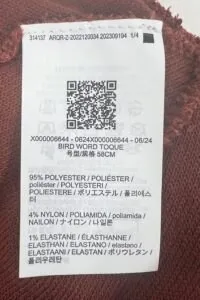 Real arc'teryx bird word toque