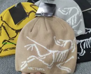 Fake Arc'teryx Bird Word Toque Cream