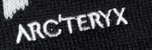 fake arcteryx grotto stitching