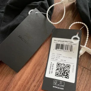 Fake Arc'teryx Rho Lightweight toqueHang Tag